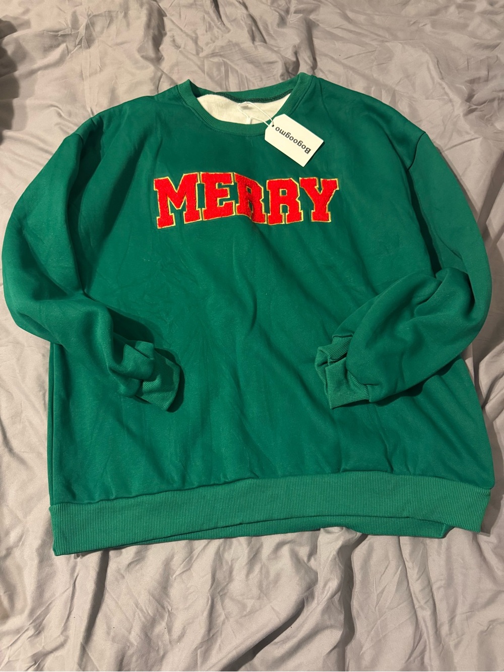 Merry Green Crewneck Sweatshirt -